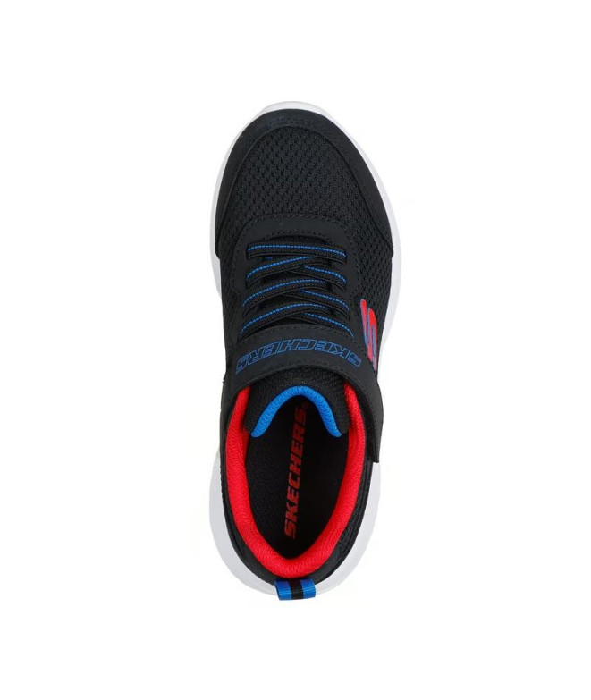 Zapatillas Skechers Bounder - Techrox Negro Niño