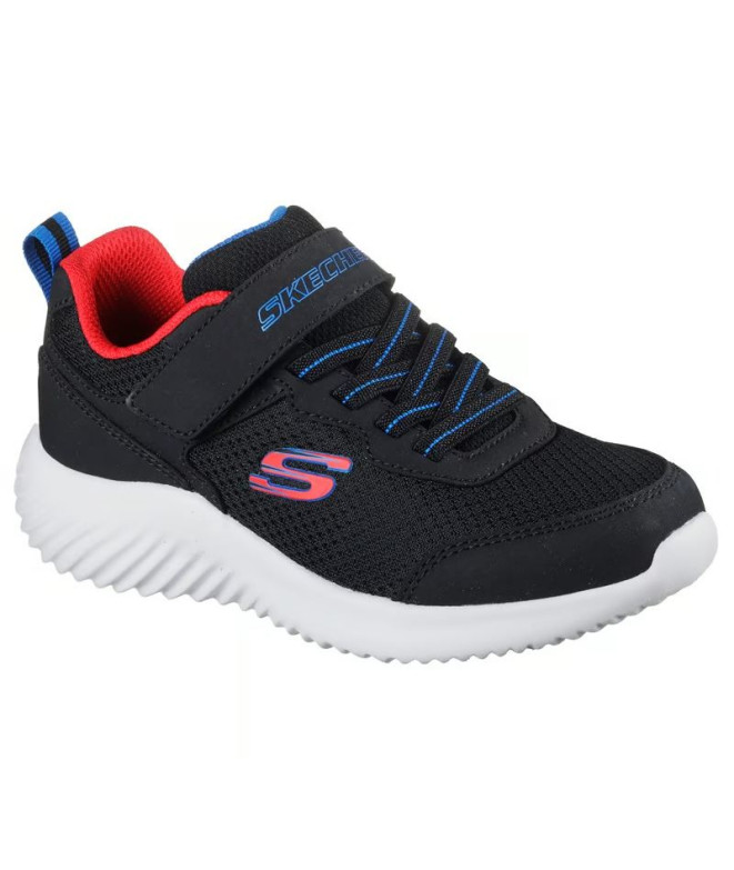 Zapatillas Skechers Bounder - Techrox Negro Niño