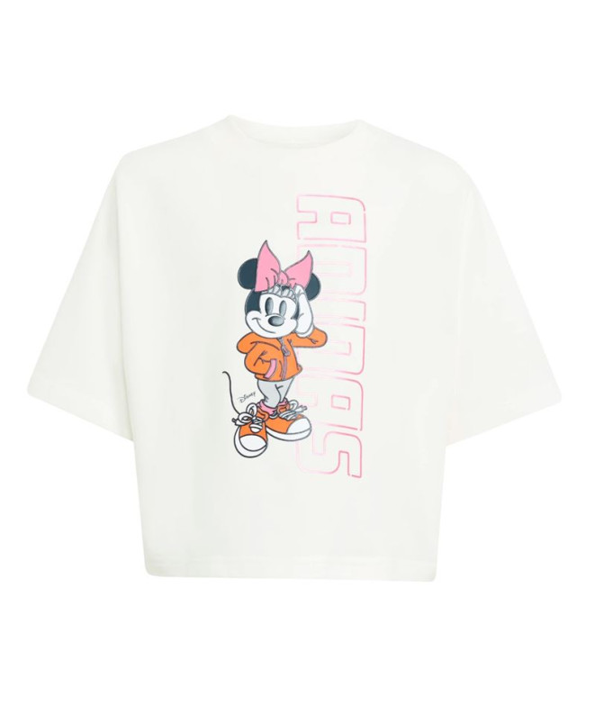T-shirt adidas Lg Dy Mi Enfant Blanc