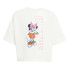 Camiseta adidas Lg Dy Mi Infantil Branco