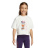 Camiseta adidas Lg Dy Mi Infantil Branco