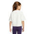 Camiseta adidas Lg Dy Mi Infantil Branco