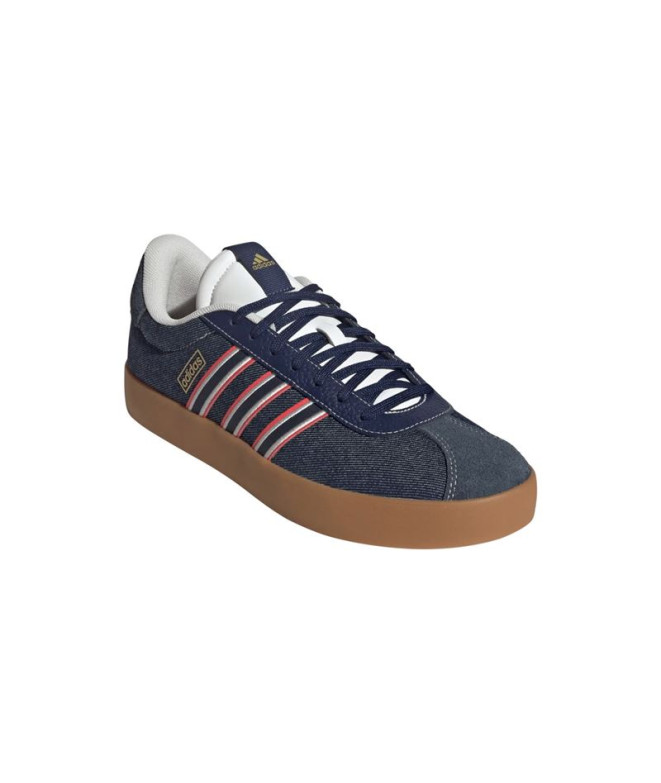 Chaussures adidas VL Court 3.0 Homme Bleu Foncé...
