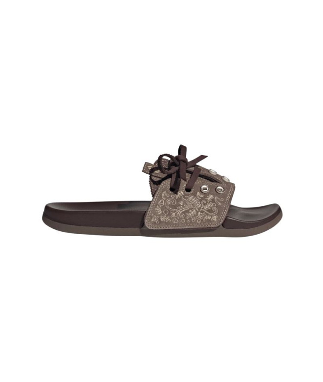 Tongs adidas Adilette Comfort Wiesn Marron