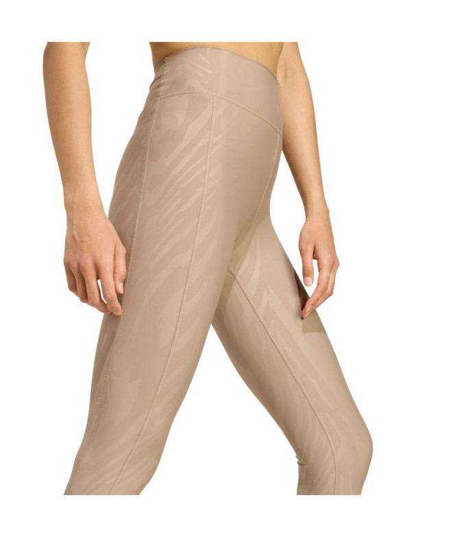 Mallas de Fitness adidas Optime Aop Mujer Marrón