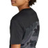 Camiseta adidas Camo Infantil Preto/Branco