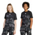 Camiseta adidas Camo Infantil Preto/Branco