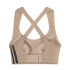 Sutiã esportivo de Fitness adidas Tlrdim Hs Bra Mulher Marrom