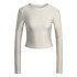 T-shirt de Fitness adidas We Ls Shn Femme Gris