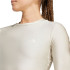 T-shirt de Fitness adidas We Ls Shn Femme Gris