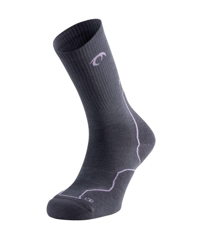 Meias de Trail Lurbel Terra Five Marengo/Lavanda