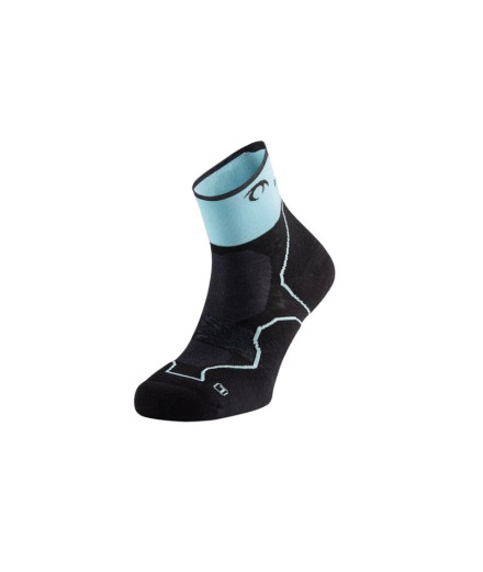 Chaussettes de Trail Lurbel Desafio Three Noir/Bleu Costa Chaussettes de Trail Lurbel Desafio Three Noir/Bleu Costa