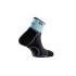 Chaussettes de Trail Lurbel Desafio Three Noir/Bleu Costa