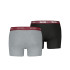 Cuecas Puma Men Chromatic Waistband Boxers 2P Homem Cinza/Preto
