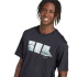 T-shirt adidas Lens Tennis Homme Noir