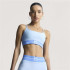 Brassiere de sport de Fitness adidas Hyg Rib Bralett Femme Bleu