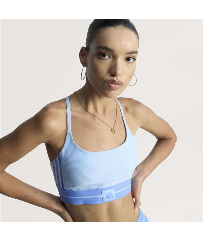 Sutiã esportivo de Fitness adidas Hyg Rib...