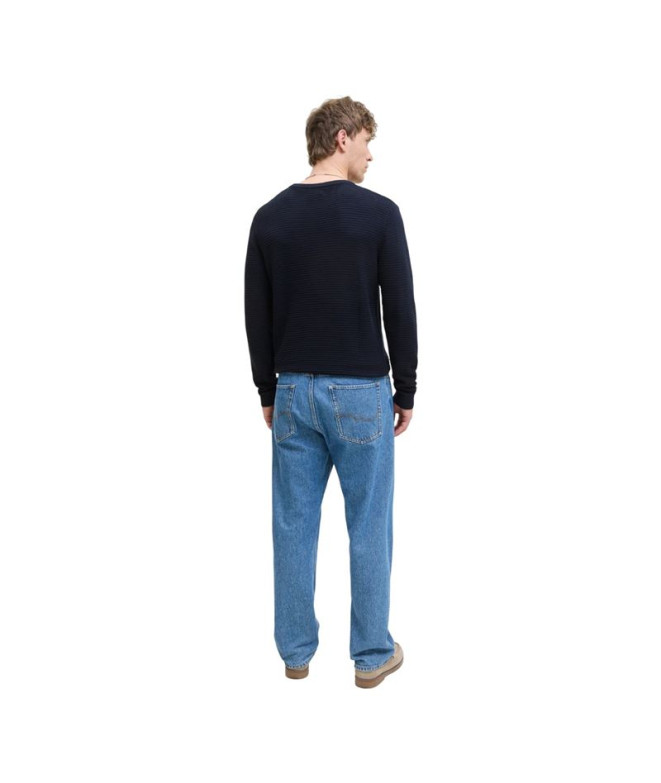 Sweat Jack and Jones Jjotto Knit Crew Neck Sky...