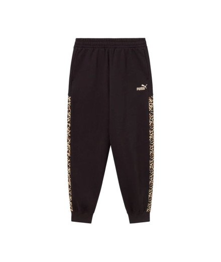 Calça Puma Ess Graphic Animal C Black Le Mulher