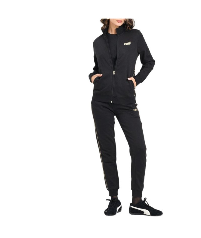 Fato de treino Puma Ess+ Textured Foil L Preto...