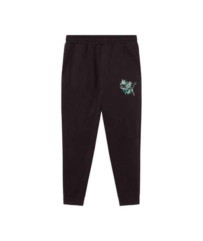 Calça Puma Flower Graphic Sweat Preto Mulher