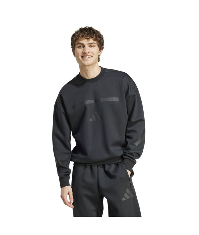 Sweat adidas Z.N.E. Homme Noir