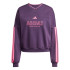 Moletom adidas Tiro Fl Swt Mulher Negro