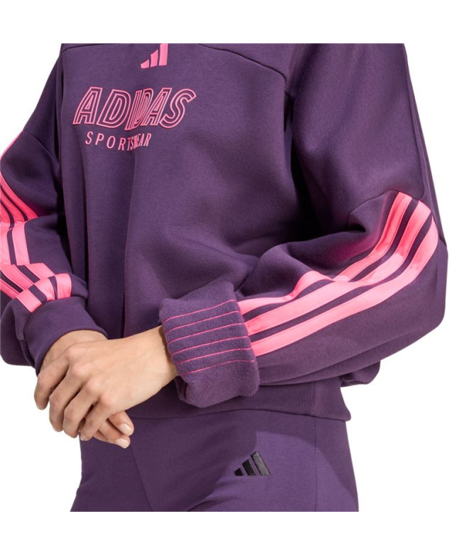 Sudadera adidas Tiro Fl Swt Mujer Negro
