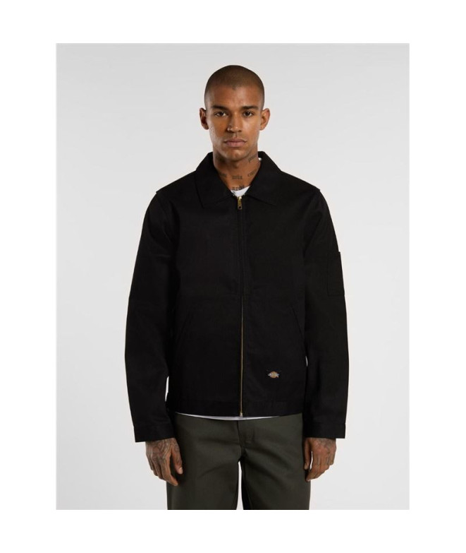 Casaco Dickies Eisenhower Rec Preto Sem Forro...
