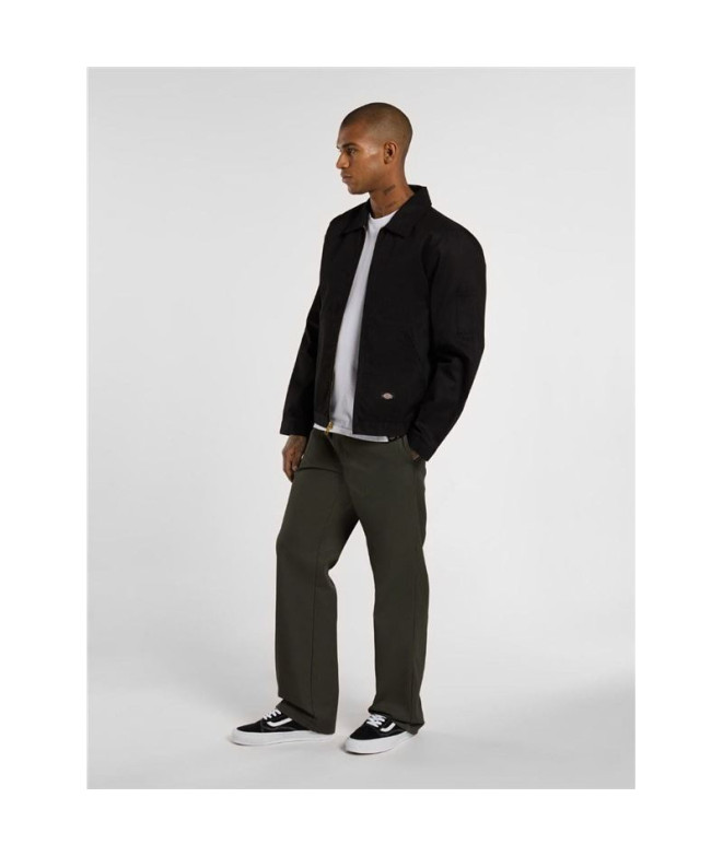 Veste Dickies Eisenhower Rec Noir Non Doublé Homme
