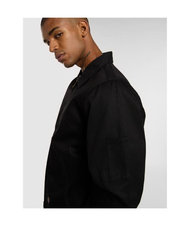 Veste Dickies Eisenhower Rec Noir Non Doublé Homme