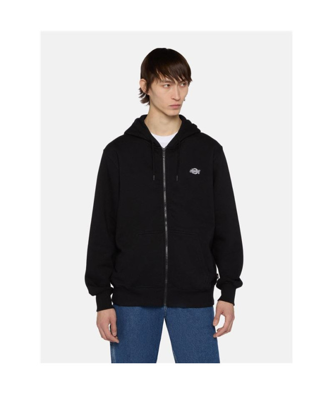 Veste Dickies Summerdale Zip Through Noir Homme