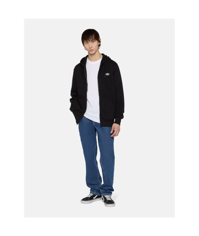 Veste Dickies Summerdale Zip Through Noir Homme