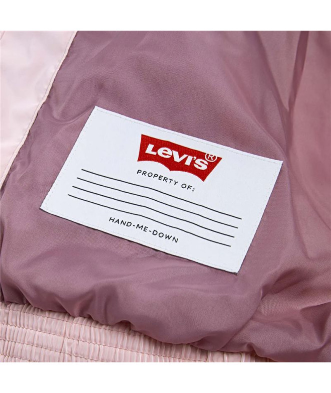 Veste Levis Lvg Shiny Hvwt Puffer Fille Rose