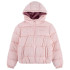 Casaco Levis Shiny Hvwt Puffer Menina Rosa
