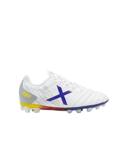 Bottes de football Munich Arenga Kid 316 Enfant Blanc