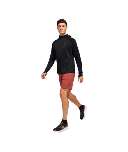 Veste de Running On Climate Zip Hoodie Homme Noir