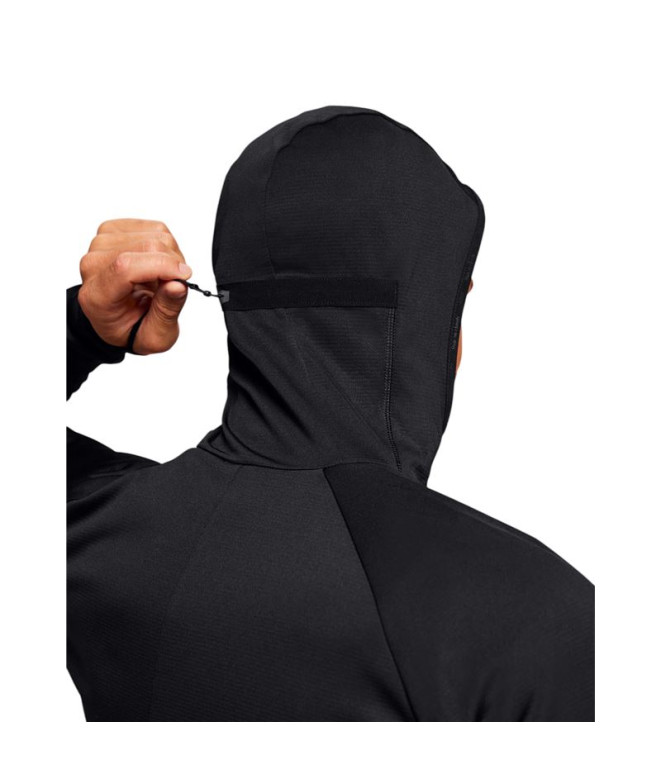 Veste de Running On Climate Zip Hoodie Homme Noir