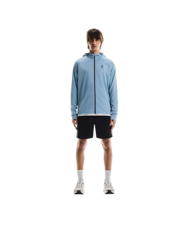 Veste de Running On Climate Zip Hoodie Homme Bleu