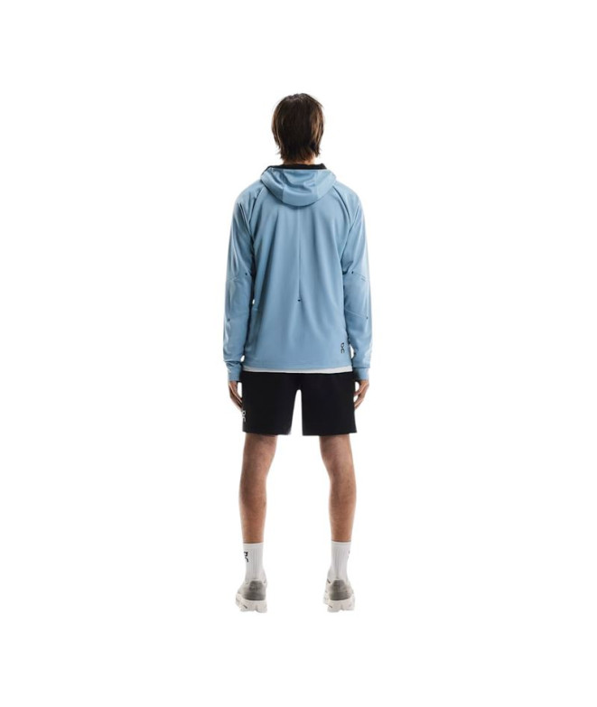 Veste de Running On Climate Zip Hoodie Homme Bleu