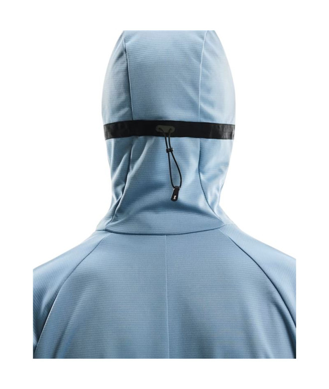 Casaco de Running On Climate Zip Hoodie Homem Azul