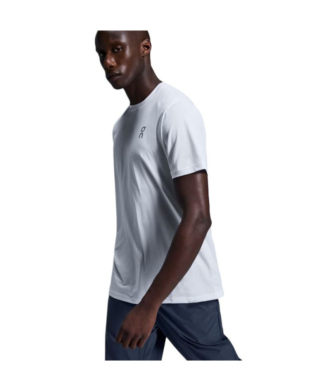 Camiseta de Running On Core-T Hombre Blanco
