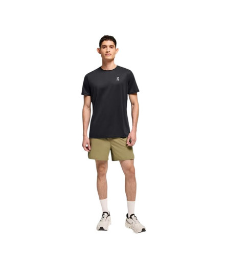 Camiseta de Running On Core-T Hombre Negro Camiseta de Running On Core-T Hombre Negro