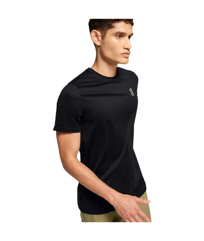 Camiseta de Running On Core-T Hombre Negro