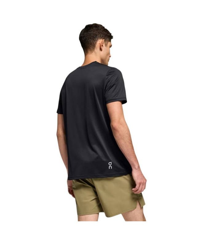 Camiseta de Running On Core-T Hombre Negro