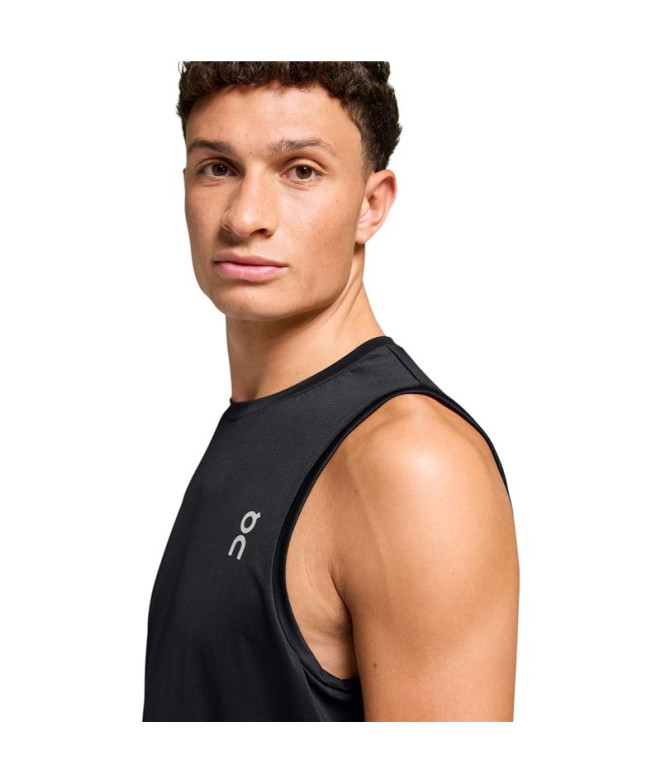 T-shirt de Running On Core Tank Homme Noir