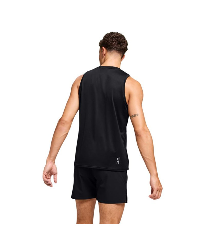 T-shirt de Running On Core Tank Homme Noir