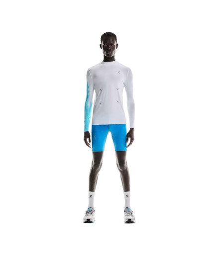 Calça curto de Running On 5" Performance Shorts Homem Azul
