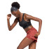 Sutiã esportivo de Running On Performance Flex Mulher Preto