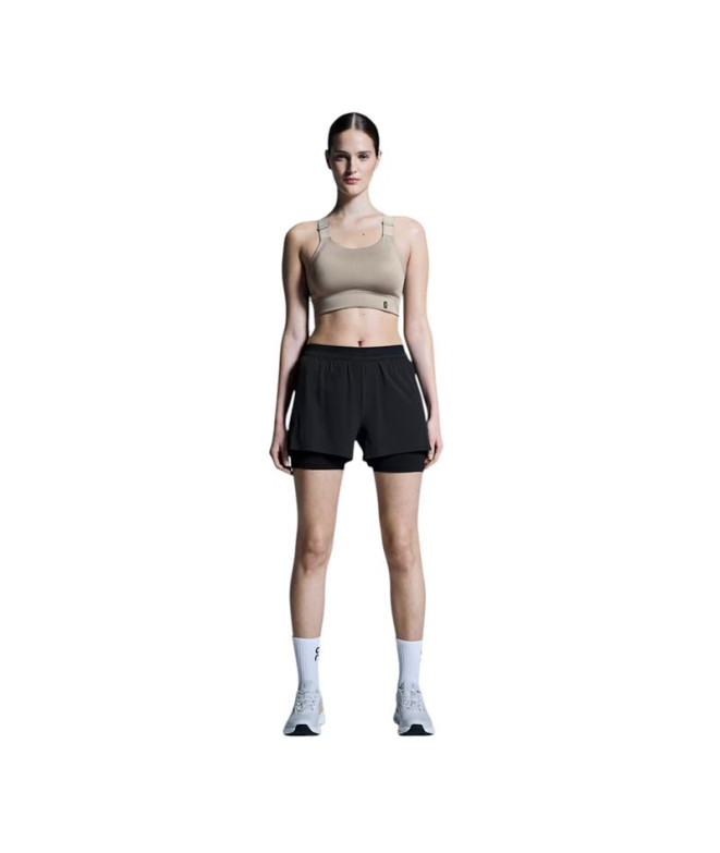 Pantalon court de Running On 3" Performance 2/1...